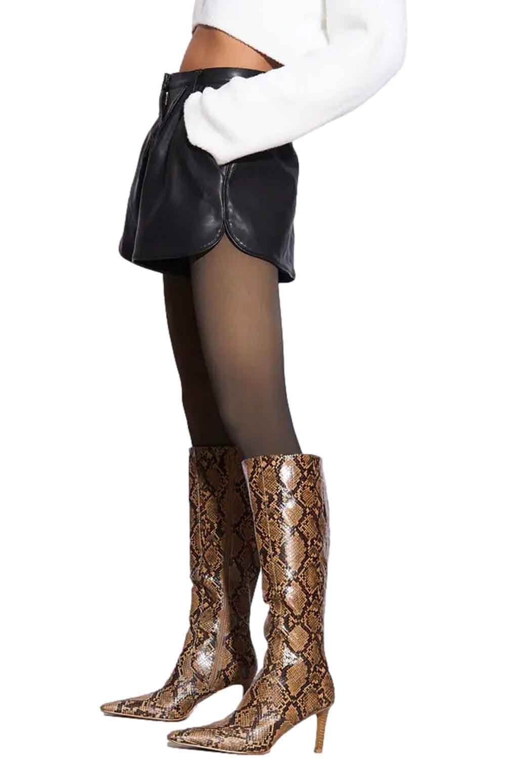 Sheer Fleece Lined Tights