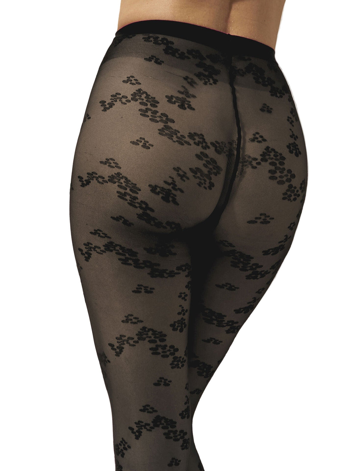 Floret Patterned Tights 17657