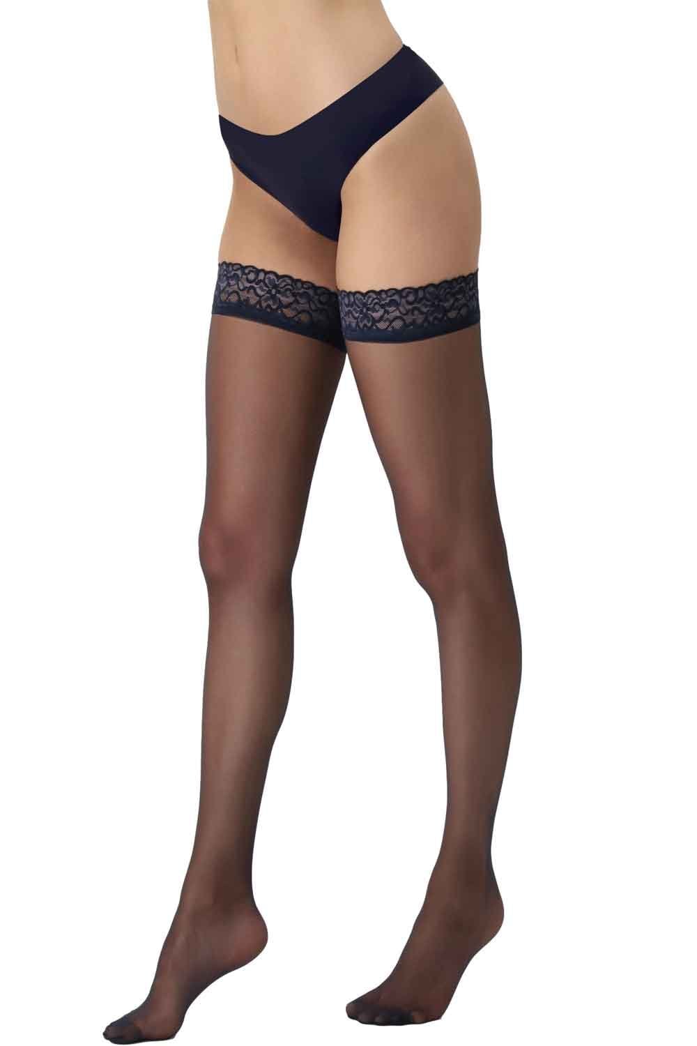 Chic Up 15 Lace Top Hold Ups