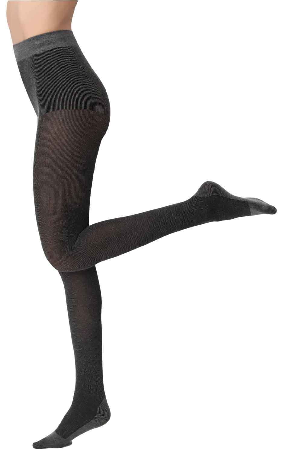 Eco Sneakers Natural Piquet Opaque Tights